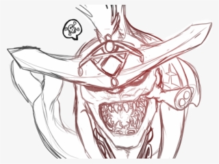 Drawn Anger Sharp Tooth - Illustration