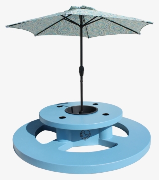 Round Floating Picnic Table - Floating Foam Picnic Table