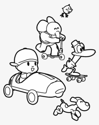Desenhos Para Colorir Pocoyo