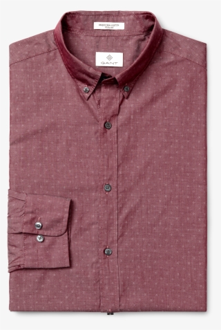 Gant Regular Dobby Shirt - Pocket