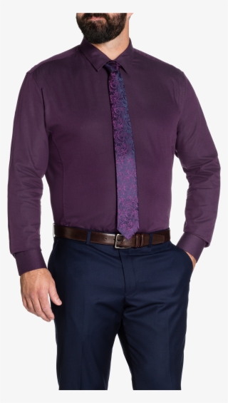 Plum Beckett Dobby Shirt - Man
