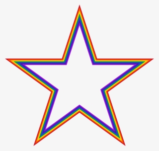 This Free Icons Png Design Of Rainbow Star 3