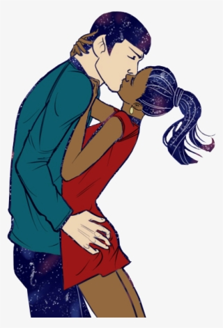 Spock & Uhura Images Spock Wallpaper And Background - Star Trek Beyond Spock & Uhura Drawing