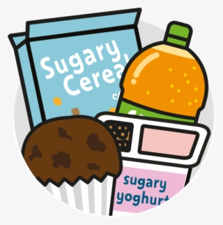 Unhealthy Foods For Kids Png Transparent Unhealthy - Food