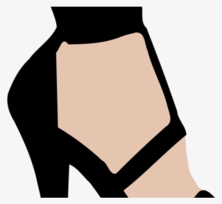 Women Shoes Clipart Model Silhouette - High Heel Clip Art