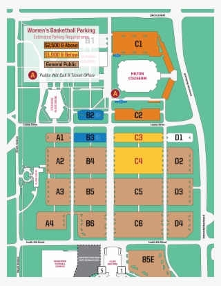 Iowa State Athletics - Iowa State Football Parking Map