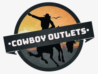 Cowboy Outlets Logo - Silhouette