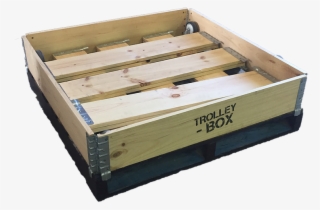 Castors Are Already Fixed Onto The Pallet - Plywood