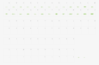 Font Grunge Strokes 01 Preview - Number