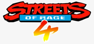 A Cult Classic Streets Of Rage, Known As Bare Knuckle - Streets Of Rage 4 Logo