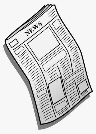 Svg Freeuse Library Blank Newspaper Clipart - Newspaper Clipart