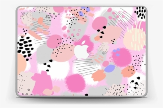 Abstract Pink Skin Macbook Pro 13” - Laptop