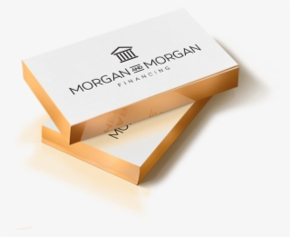 Thick Edge Business Card Rectangle - Metallic Pink Business Cards