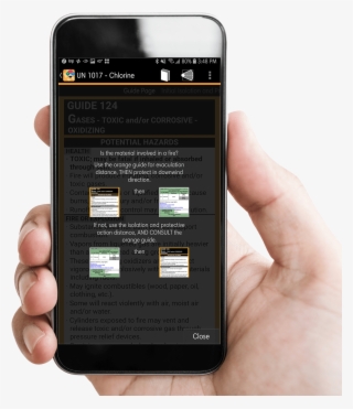 Hand Holding A Mobile Phone With Erg 2016 App Displaying - Mobile Phone