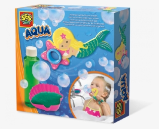 Mermaid Bubble Blower In Bath - Es Ses 13021 Aqua Mermaid Bubble Blower In Bath