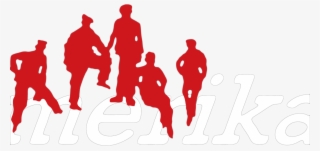 Central Europe And America - Silhouette