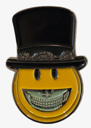 Smiley Top Hat Pin - Smiley