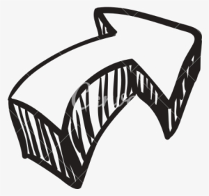 Free Library Arrows Drawing Cartoon - Scribble Arrow