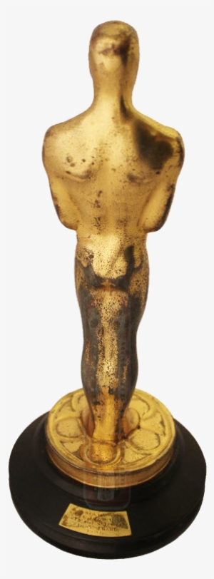 Orson Welles' Citizen Kane Oscar Sells For $861,542 - Back Of The Oscar Statuette