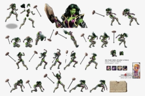 Click For Full Sized Image She-hulk - Action Figure