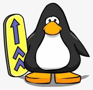 Yellow Arrow Wakeboard Pc - Club Penguin Horn