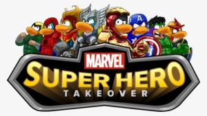 Including Iron Man, She-hulk And Captain America - Club Penguin Super Hero