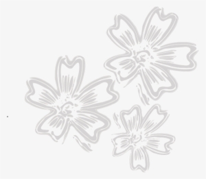 Original Png Clip Art File Silver Flowers Svg Images