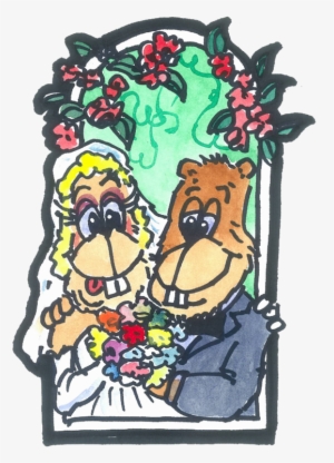 19 Wedding Couple - Cartoon