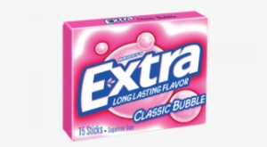 Extra Gum Classic Bubble Flavor -sku - Extra Gum Classic Bubble