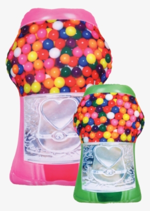 Picture Of Gumball Machine Scented Microbead Pillow - Iscream Gumball Machine Bubble Gum Scented Pillow