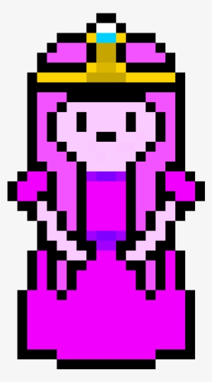 Princess Bubble Gum - Princess Bubblegum Pixel Art
