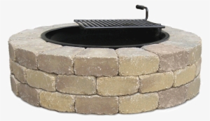 Fire Pit Kit Ring With Grate - Fire Ring