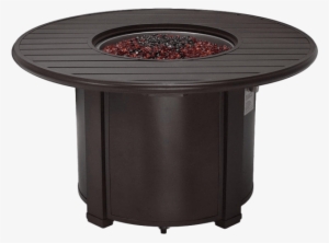 44” Round Slat Fire Pit - Peters Billiards