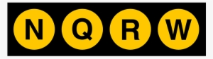 New, City, Black, Signs, Symbols, Line, York, Subway - Nyc Subway Sign Png