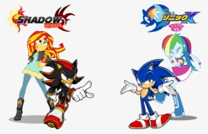 Trungtranhaitrung, Crossover, Equestria Girls, Hasbro, - Sunset Shimmer And Shadow