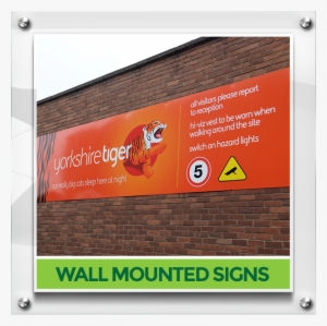 Wall Mounted Signs - Poster