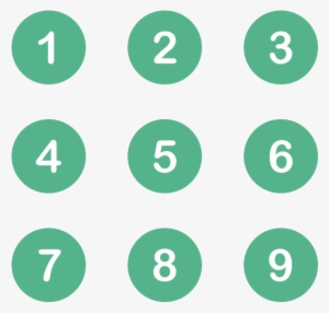 Numbers 29 Icons View 7 More - Remote With Numbers And Letters