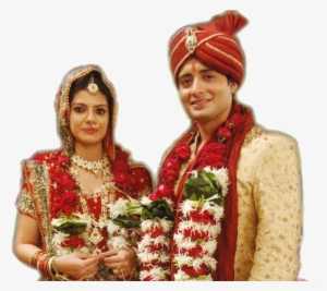 Love Marriage - Indian Wedding Couple Png
