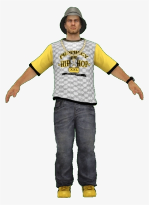 Hip Hop Model Png Image Library Download - Dead Rising 2 Hip Hop Outfit