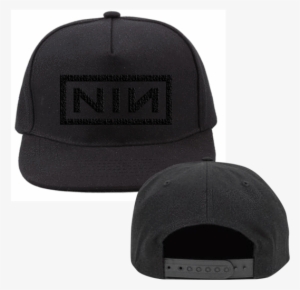 Nin Logo Black Baseball Hat - Nine Inch Nails