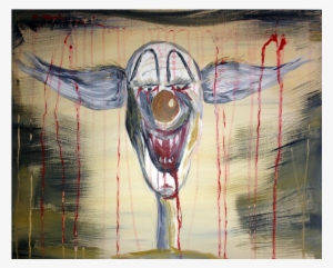 Peace On A Stick Scary Clown - Clown