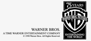 Warner Bros 75 Years Logo - Warner Bros 75 Years Entertaining The World Logopedia
