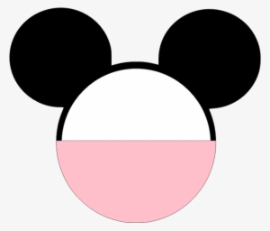 Micky Card - Minnie Mouse Pink Png Head