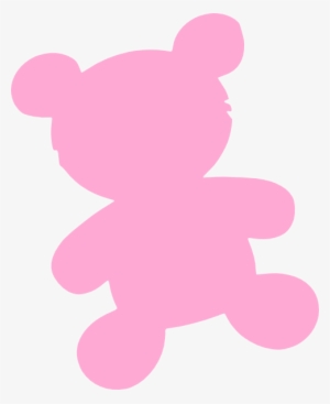 Pink Teddy Clip Art At Clker - Pink Teddy Bear Vector