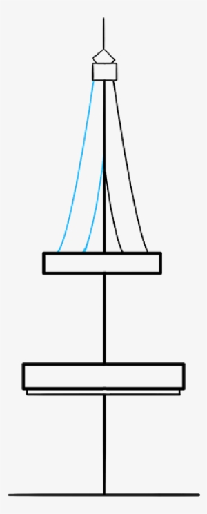 How To Draw The Eiffel Tower In A Few Easy Steps Easy - Sailboat