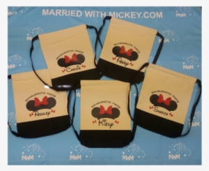 Bachelorette Party Packs Bags Tote Minnie Mouse Head - Tote Bag