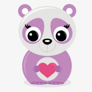 Cute Panda Bear Svg File For Scrapbooking Panda Bear - Giant Panda