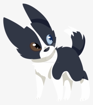 Clip Art Free Library Collection Of Border High Quality - Cute Border Collie Drawing