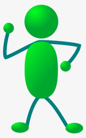 Clip Art Stick Man - Stick Figures In Color