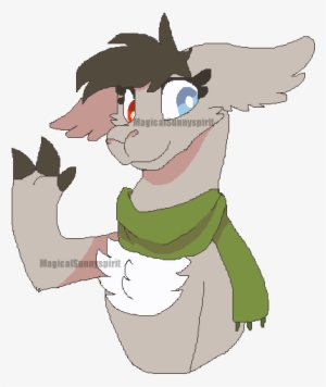 Download Waffle The Cool Llama By Magicalsunnyspirit - Drawingwiffwaffles
